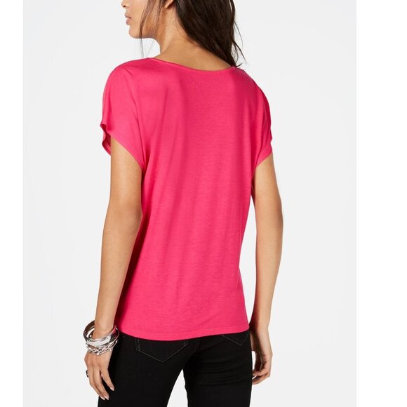 INC Tie-Front Top - Picture 2 of 6